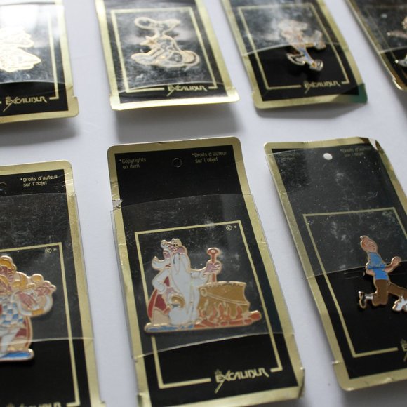 Excalibur Vintage Tintin, Astérix et Obélix and Lucky Luke Enamel Pin - Picture 5 of 16